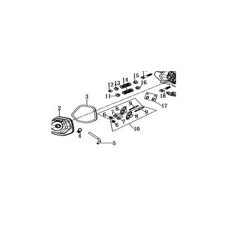 Piece N8  pour 8CV 9CV 13CV 16CV