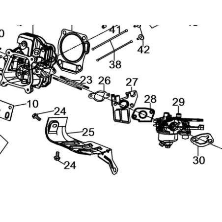 Pare Chaleur Caburateur N-27