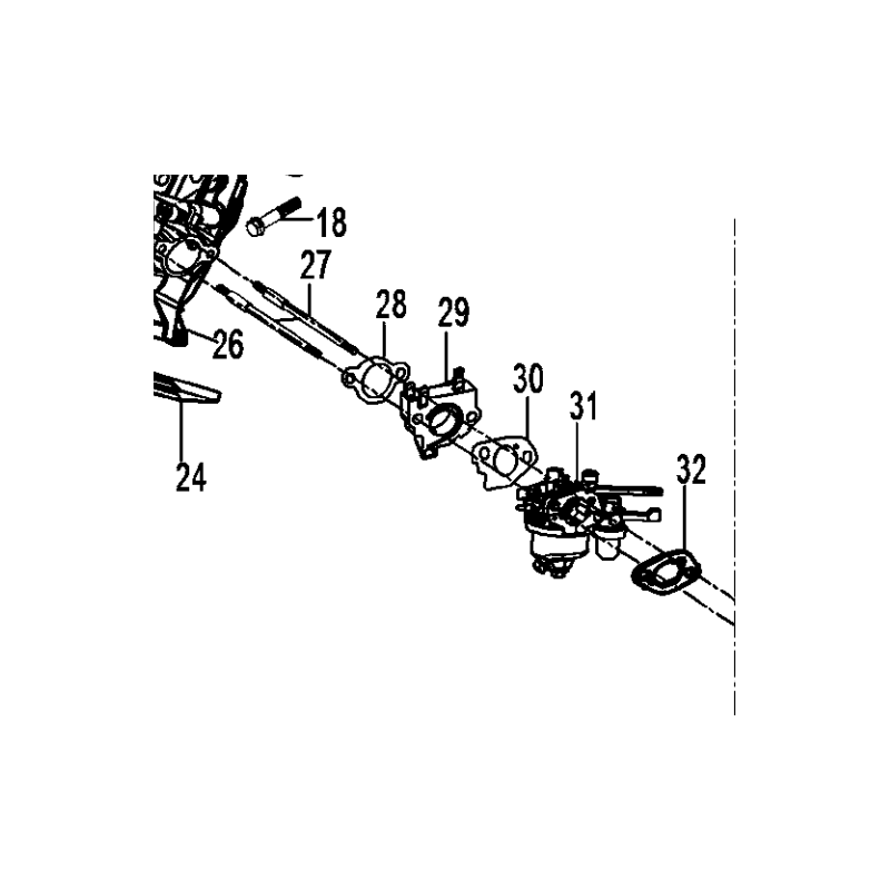 Joint 21 Echappement 9CV 13CV 16CV